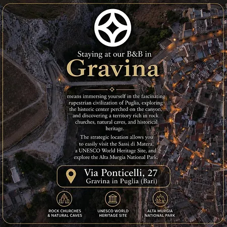 Bed & Breakfast Ponticelli Boutique Gravina in Puglia